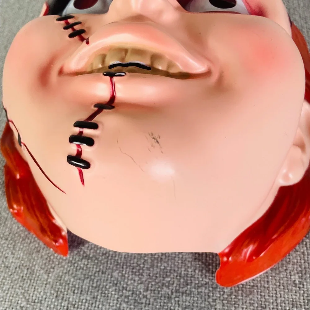 Universal Studios Chucky Adult Mask #877 Horror Movie Halloween Costume Scarred